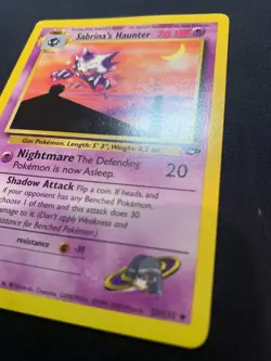 SABRINA'S HAUNTER - 55/132 - GYM CHALLENGE - POKEMON CARD - LP - Image 3