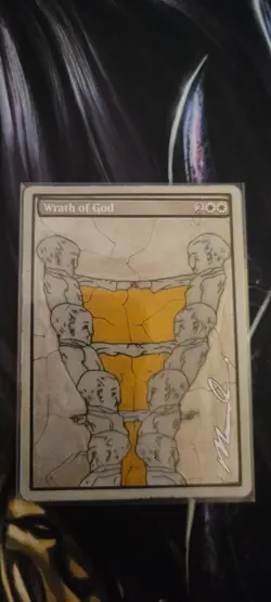 MTG ALTER: Wrath of God, by Mr Forest. Full art alter - Image 1