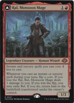 Ral, Monsoon Mage - FOIL - M Modern Horizons 3 247 - MTG - Image 1