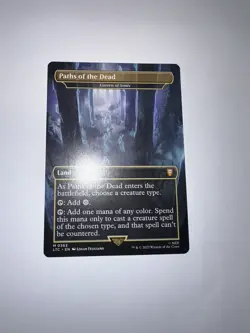 MTG Paths of the Dead (Cavern of Souls) LTC NM Mythic Land 362 LOTR Magic - Image 1