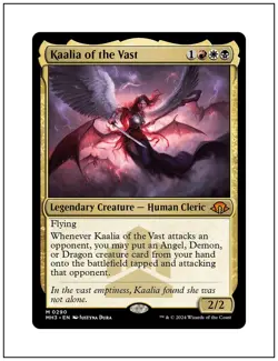 1x Kaalia of the Vast, Modern Horizons 3, Magic The Gathering MTG NM - Image 1