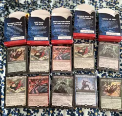 SDCC 2025 Magic The Gathering Spider-Man Deck COMPLETE SET IN HAND 10 Mythics - Image 2