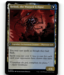 FOIL - MTG Heliod, the Radiant Dawn 17 March of the Machine Rare - Image 2