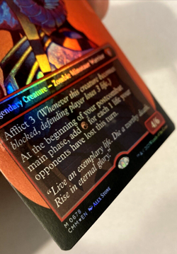 MTG Neheb, the Eternal BORDERLESS FOIL Commander Masters 678 NM - Image 2