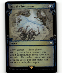 FOIL - MTG - Trap the Trespassers (Showcase Scrolls) The Lord of the Rings - Image 1