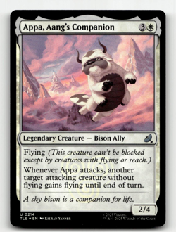 FOIL - MTG - Appa, Aang's Companion #214 - Avatar: The Last Airbender: Eternal - Image 1