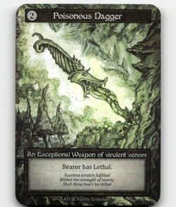 Sorcery: Contested Realm Poisonous Dagger - Beta - Exceptional - Image 1