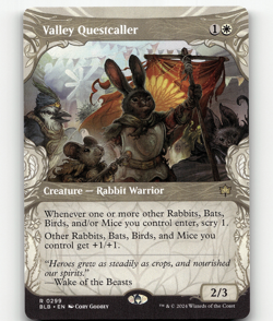 MTG Valley Questcaller (Showcase) #299 - Bloomburrow - Image 1