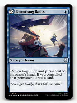 MTG - Boomerang Basics #46 - Avatar: The Last Airbender - Image 1