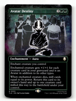 MTG - Avatar Destiny (Borderless) #333 - Avatar: The Last Airbender - Image 1