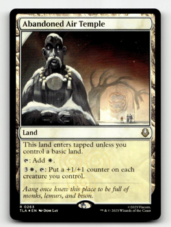 FOIL - MTG - Abandoned Air Temple #263 - Avatar: The Last Airbender - Image 1