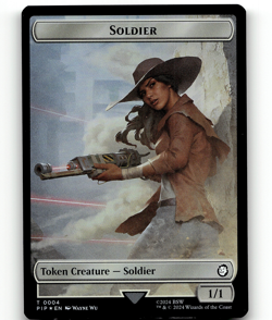 MTG Junk Soldier (0004) Double-Sided Token - Universes Beyond: Fallout - Image 2