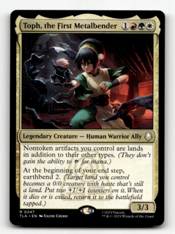 MTG - Toph, the First Metalbender #247 - Avatar: The Last Airbender - Image 1