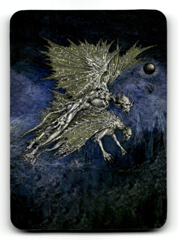 FOIL - Sorcery: Contested Realm Gibbous Nightgaunts (Exceptional) - Gothic - Image 2