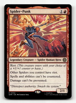 MTG - Spider-Punk #92 - Marvel's Spider-Man - Image 1