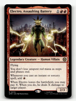 MTG - Electro, Assaulting Battery #76 - Marvel's Spider-Man - Image 1