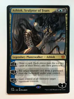 MTG Theros Beyond Death Ashiok, Sculptor of Fears 274 NM/M - Image 1