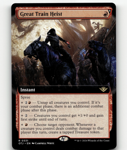MTG Great Train Heist (Extended Art) 331 - Outlaws of Thunder Junction - Image 1