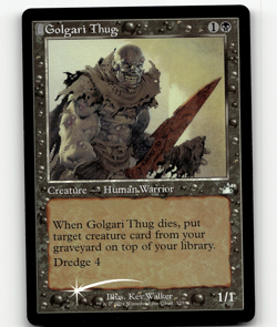 FOIL - MTG Golgari Thug (Retro Frame) 325 - Ravnica Remastered - Image 1