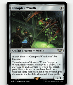 MTG Canoptek Wraith - Universes Beyond: Warhammer 40,000 - Image 1