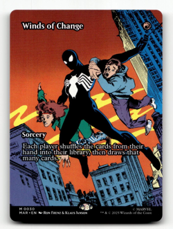 MTG - Winds of Change (Borderless) #30 - Marvel Universe Eternal-Legal - Image 1