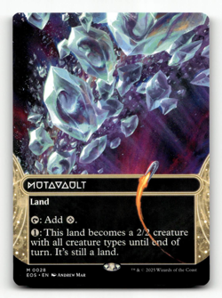 MTG - Mutavault (0028) (Borderless) - Edge of Eternities: Stellar Sights - Image 1