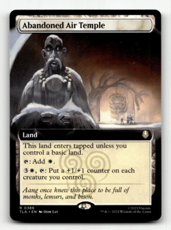 MTG - Abandoned Air Temple (Extended Art) #386 - Avatar: The Last Airbender - Image 1