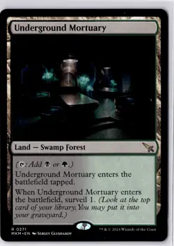 Underground Mortuary Murders at Karlov Manor Regular NM R 0271 - Image 1