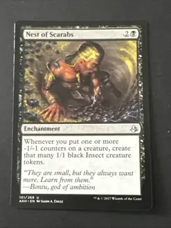 Nest Of Scarabs X1 Amonkhet NM Condition See Pics Front/Back - Image 1