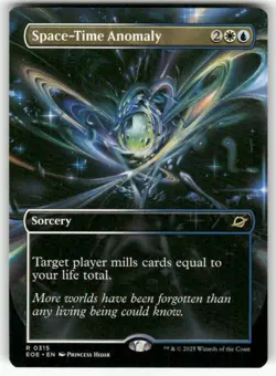 MTG - Space-Time Anomaly (Borderless) - Edge of Eternities (NM) - Image 1