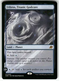MTG - Uthros, Titanic Godcore - Edge of Eternities (NM) - Image 1