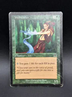 MTG Wellwisher C Onslaught #300 - Image 1