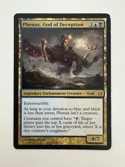 Phenax God of Deception MTG Magic the Gathering Card MP Moderately Played BRG - Image 1