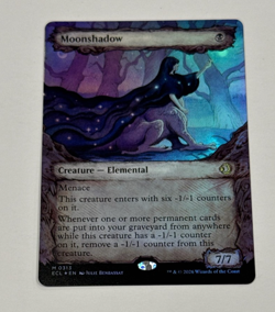 MTG MAGIC THE GATHERING Lorwyn Eclipsed FOIL MOONSHADOW MYTHIC RARE SHOWCASE - Image 1