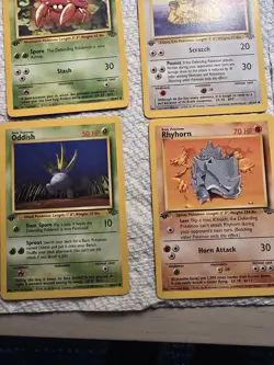 1st Edition Pokemon Cards-Jungle Set- 16 Total- All MINT - Image 5
