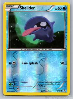 Pokemon TCG | Generations | Shellder | 19/83 | Reverse Holo | LP - Image 1