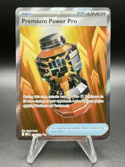 Pokemon TCG Premium Power Pro 124/132 Full Art Ultra Rare Holo Mega Evolution - Image 1