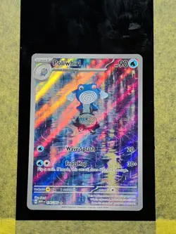026 - Original Owner Pokemon Poliwhirl 176/165 151 Illustration Rare - Image 1