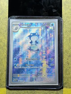 026 - Original Owner Pokemon Poliwhirl 176/165 151 Illustration Rare - Image 3