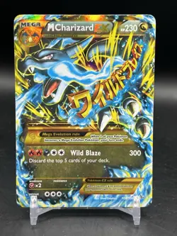 M Charizard EX 108/106 Secret Rare Pokemon XY Flashfire English Mega MP - Image 1
