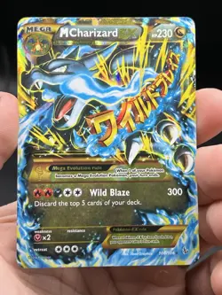 M Charizard EX 108/106 Secret Rare Pokemon XY Flashfire English Mega MP - Image 3