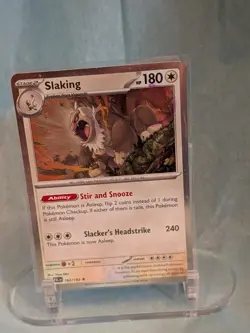 Slaking *SWIRL* (Cosmos Holo) 162/193 (PAL) Pokemon Misc NM - Image 2
