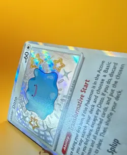 Pokemon TCG Ditto 201/091 Paldean Fates Shiny Ultra Rare Holo - Image 2