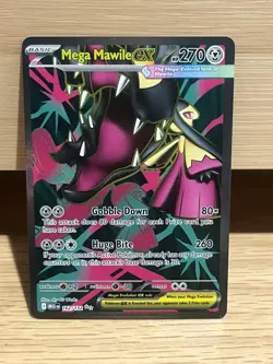 Pokemon TCG Mega Mawile ex 162/132 Mega Evolution Full Art Ultra Rare MINT/NM - Image 1