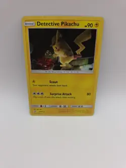 The Pokemon Company Detective Pikachu 10/18 Holo 90 HP Rare - Image 2