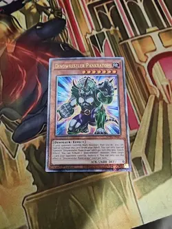Dinowrestler Pankratops MP24-EN047 Quarter Century Secret Rare 1st Ed NM Yugioh - Image 1