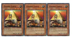 Yugioh- 3X Pyramid Turtle - Common - 1st Edition - SDZW-EN007 - Moderate Play - Image 1