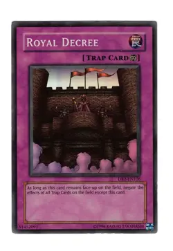 Yugioh- 1X Royal Decree - Super Rare - Unlimited - DB2-EN106 - Light Play - Image 1