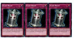 Yugioh- 3X Alien Brain - Common - 1st Edition - BP03-EN215 - Near Mint - Image 1