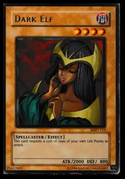 Dark Elf MRD-113 YuGiOh Metal Raiders - Image 1